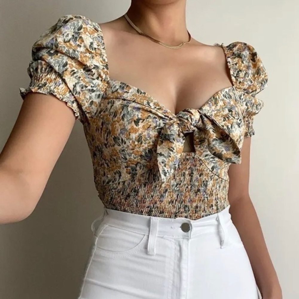 Floral tops